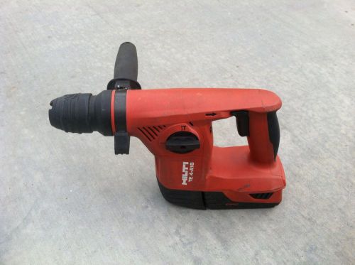 Hilti te 4-a18 21.6v cordless rotary hammer drill with 1 battery for sale