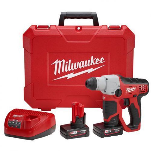 New milwaukee 2412-22xc li-ion 1/2&#034; rotary hammer kit for sale