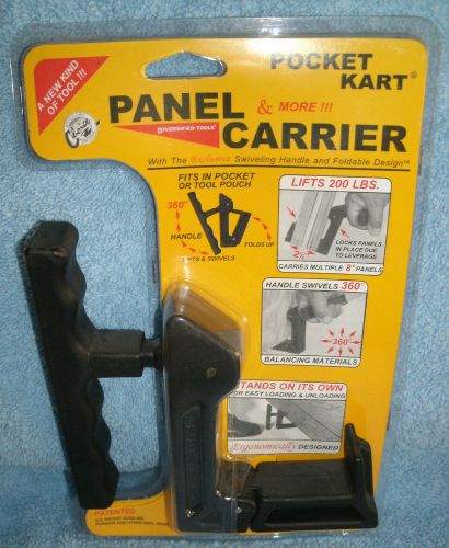 NEW Pocket Kart® Drywall Board Panel Carrier  *NEW*