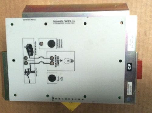 ASCO 165 SERIES AUTOMATIC TRANSFER SWITCH CONTROL