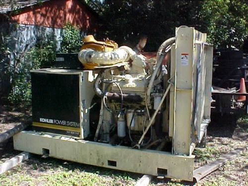 Kohler 250KW Skid Mounted Generator