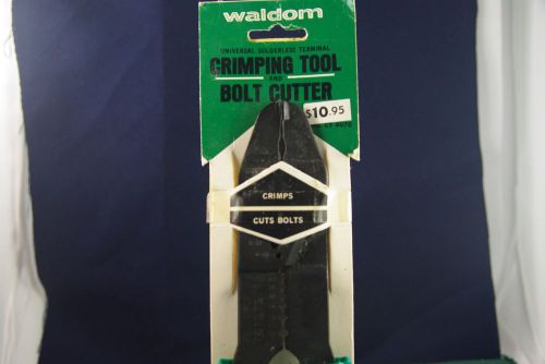 One NOS NIB Walden Crimp Bolt Cutter Hand Tool