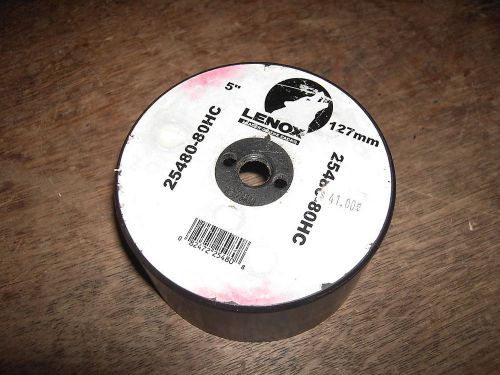 LENOX 25480-80HC 5&#034; One Tooth Rough Wood Hole Cutter NR