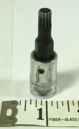 Snap-on #ftms8b triple square metric socket driver 8mm, 3/8&#034; drive, used (loc17) for sale