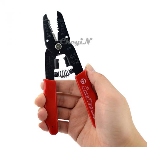 7 in 1 multifunction plier wire stripper crimper cable cutter awg 18 16 14 12 10 for sale
