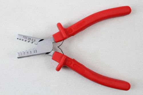For cable end sleeves Style Small Crimping Plier 0.25-2.5mm? PZ0.25-2.5 YB