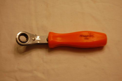 Snap-on Orange Handle Offset 1/2&#034; Ratchet Wrench RNYC57