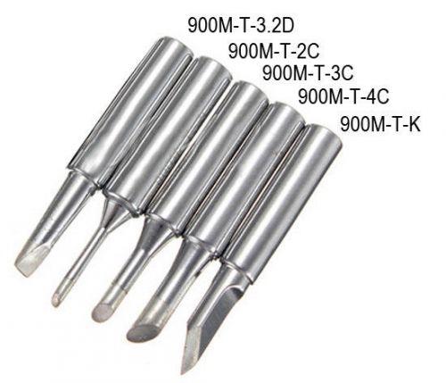 5 pcs 4mm jack soldering iron tips for hak ko 900m-t-k t-2c t-3c t-4c t-3.2d for sale