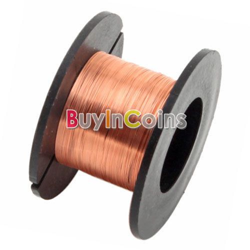 New 0.1MM Copper Soldering Solder PPA Enamelled Reel Wire Widely Stable Hot