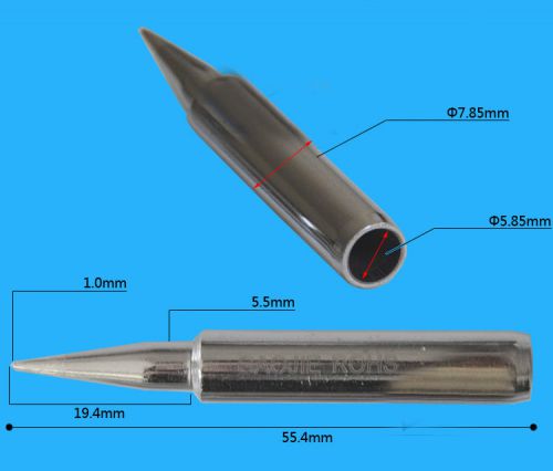 1pcs 6mm jack tips solder iron leader 907h-b tip for 70w / 60w soldering iron for sale