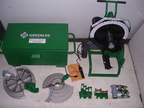 Greenlee 555 cxre 854 855 conduit pipe bender emt ridgid imc  2 shoes 3 rollers for sale