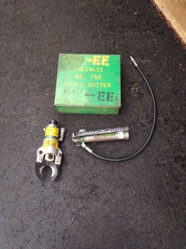 Greenlee 750 Hydraulic Cable Cutter