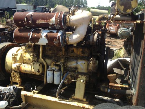 Used Volvo Diesel Engine TD120A off a Generator