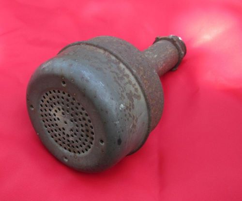 Vintage 4&#034; briggs wisconsin kohler gas engine muffler 1&#034; n.p.t. for sale