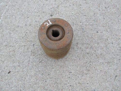Pressed paper belt pulley 5&#034; in diameter and 5 3/4&#034; surface for sale