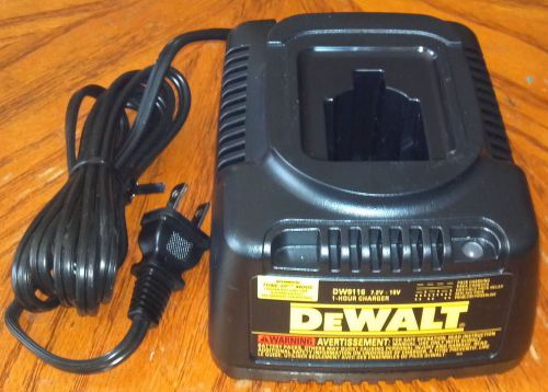 New Unused AutoMatic DeWalt 7.2-18V DW9116 Fast 1 Hr Battery Charger XRP DC9096