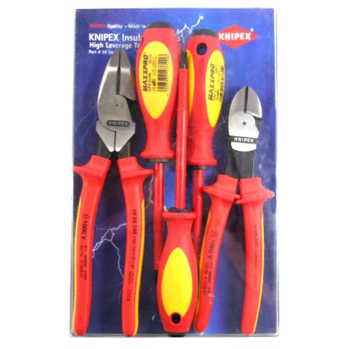 Knipex 989822US Insulated High Leverage Tool Set