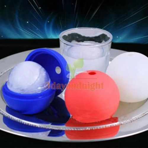 Silicone Round Ball Mold Cool Ice Mould Whisky Drinkers Drinking NIGH