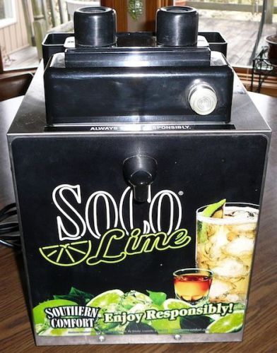 SOUTHERN COMFORT SOCO LIME REFRIGERATED CHILLED LIQUER BEVERAGE DISPENSER