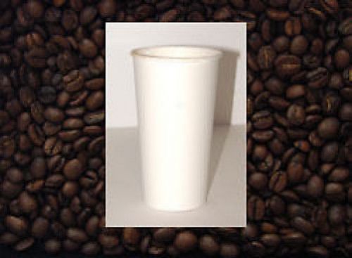 Dopaco White 20 oz Paper Hot Cups 500 ct 4760