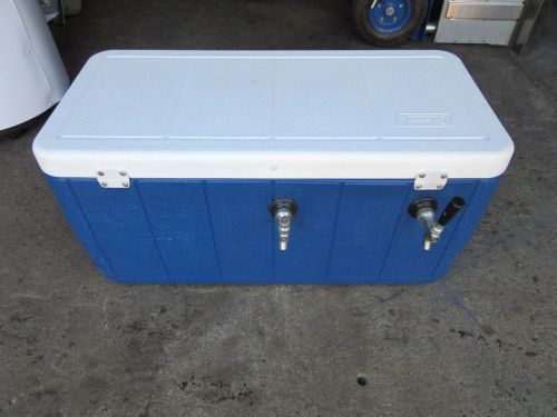Portable Kegerator Beer Jockey Box Tap Keg Double Faucet Draw (8320-060)