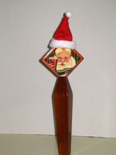 CB&#039;s CHRISTMAS ALE WOODEN TAP HANDLE,HONEOYE FALLS,NY