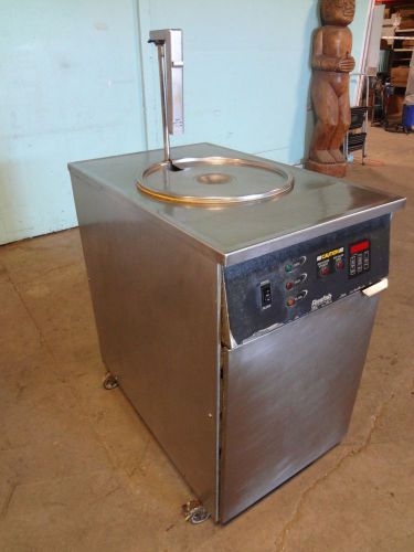 &#034; RESFAB &#034; DEEP WELL ELECTRIC 60LBS. FRYER, PROGRAMMABLE CONTROL, OIL FILTRATION