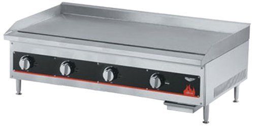 Vollrath 40839 Cayenne Stainless Steel 48&#034; Gas Flat Top Griddle