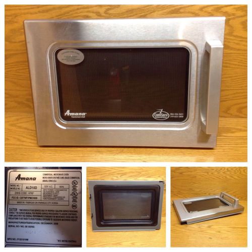 Amana commercial microwave oven door model ald10d dhhs code : h7nf for sale