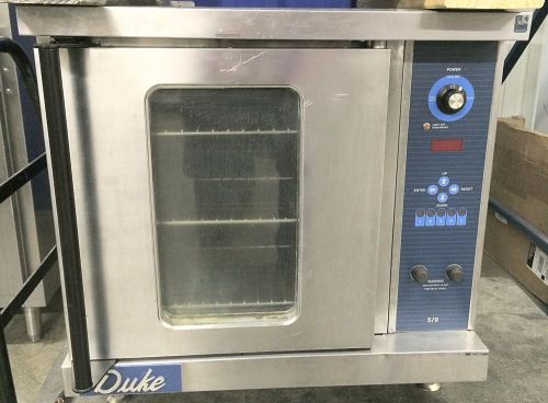 Duke half-size convection oven model 59-e3c hinged-right for sale