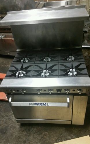 Imperial 6 burners stove