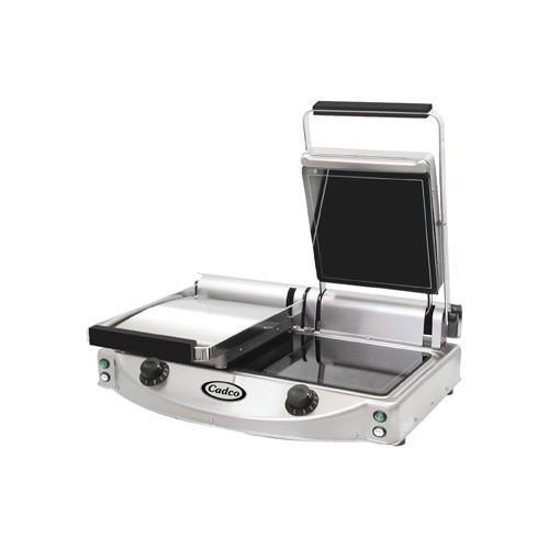 Cadco CPG-20F Double Panini/Clamshell Grill
