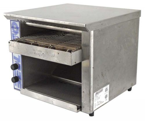Belleco JT1 Variable Speed 1440W 350 Slice/Hr Conveyor Forced Convection Toaster