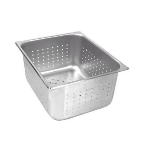Steam Table Pan Full Size Perforated 2&#034; Deep 24 Gauge