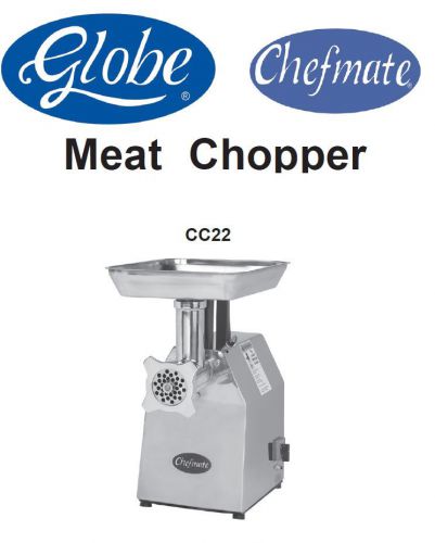 Globe  CC22 Chefmate™ Meat Chopper, #22 head size, 450 lbs. of meat/hour