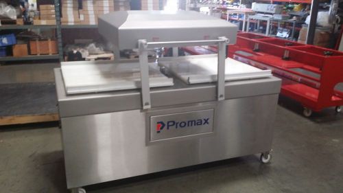 Double chamber vacuum pack machine promarks 860 demo with new machine warranty for sale