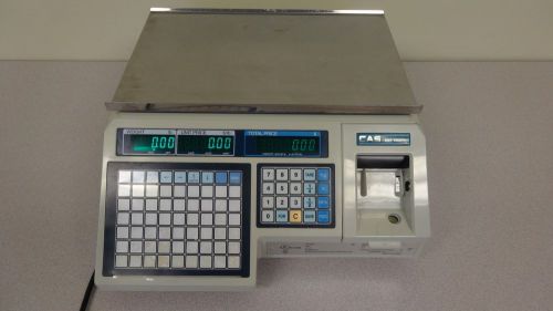 CAS LP-1000 30 lb Electronic Label Printing Printer Computing Scale LP1000