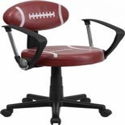 Flash Furniture BT-6181-FOOT-A-GG Football Task Chair with Arms