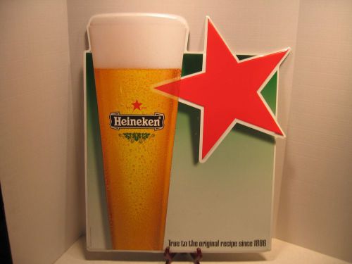 Beer/Bar Tin Sign Advertising &#034;Heineken&#034; USA 1997