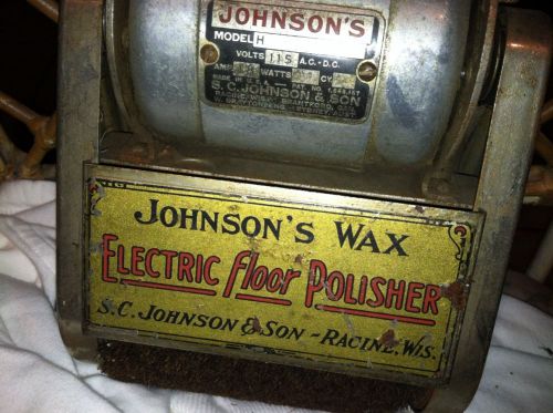 SCJOHNSON WAX TURN OF THE CENTURY VACUUM Cleaner