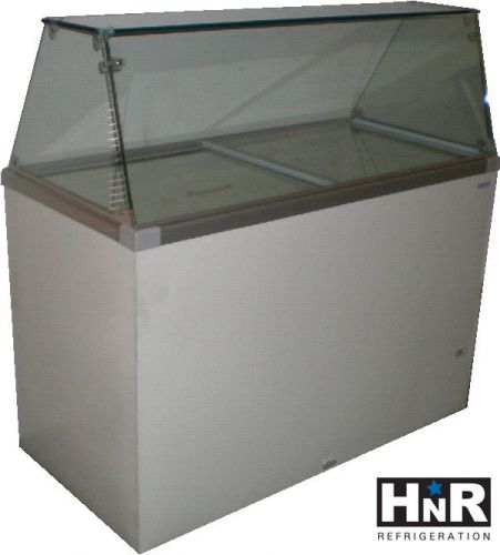 Fricon 50” 8 Flavor Ice Cream Dipping Cabinet, Free and Fast Shipping