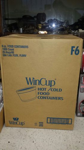 WINCUP 6oz foam food container cups