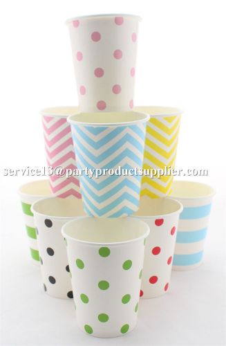180pc Party Paper Cups, Wedding Baby Shower Supplies Drinking Paper Cups