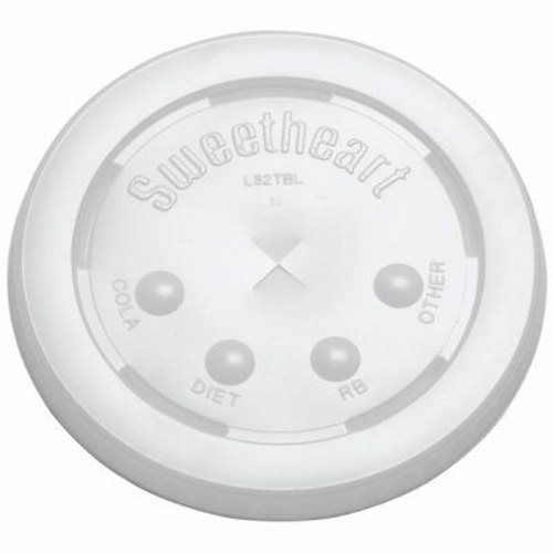 Translucent Plastic 32-oz. Tall Cup Bubble Lid, 960 Lids (SCC L32BN)