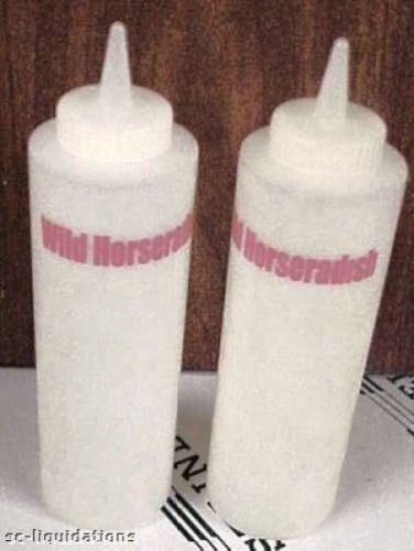 16 oz. Squeeze Bottle Custom Print- WILD HORSERADISH