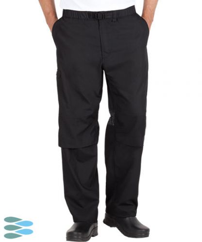 Happy Chef Cook Cool Chef Pants, Black,  Size (L) NEW WITH TAGS