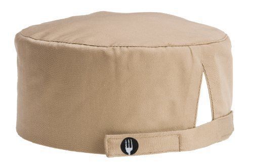 NEW Chef Works BEAN-KHA Khaki Basic Skull Cap Beanie