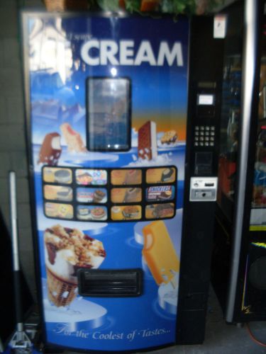 Frozen Treat Vending Machine Sarasota Florida Ice Cream Deep Freezer Unit