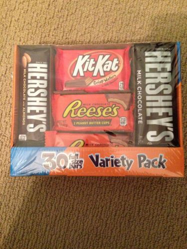 Hershey&#039;s Candy Bar Variety Pack KitKat Reese&#039;s Hershey&#039;s &amp; Hershey&#039;s w/ almonds