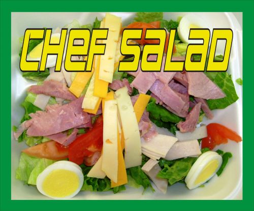 CHEF SALAD DECAL